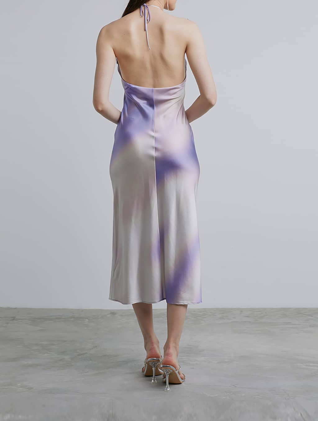 Alice′S Dream Satin Halterneck Dress