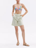 Allover Printed Bikini Swimsuit