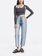 Asymmetric Smock Top Set