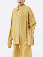 Balmacaan Relaxed Pajama Set
