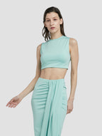 Bodycon Crop Top &amp; Skirt Set
