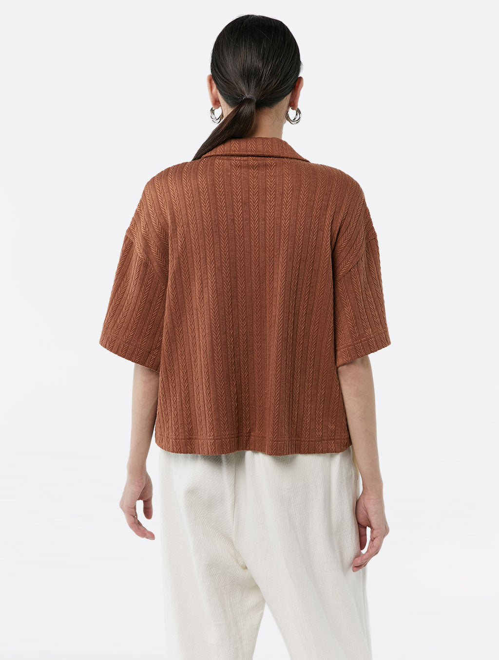 Boxy Knit Shirt
