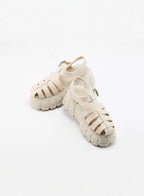 Braided Buckle Strap Thick-soled Sandals