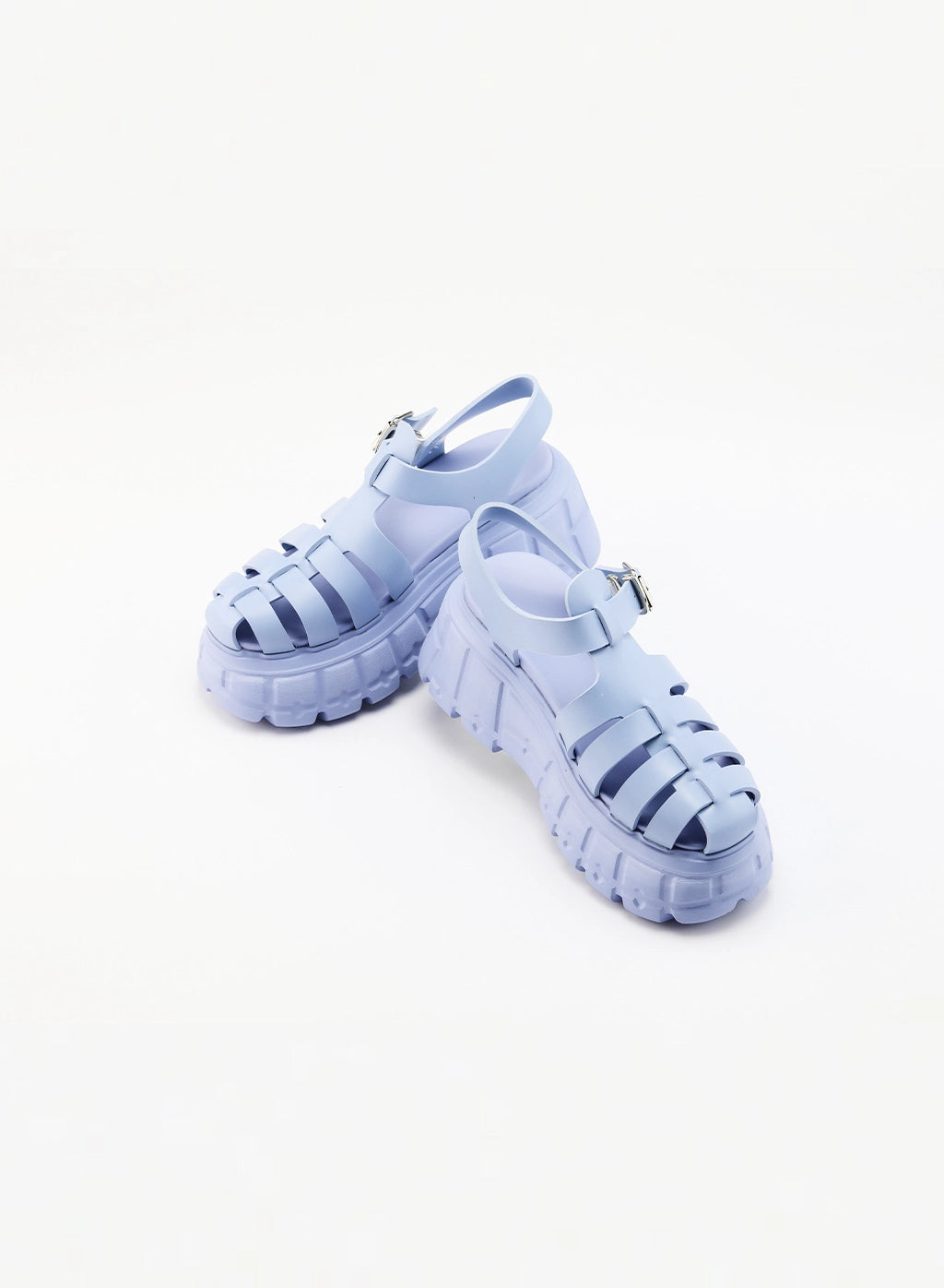 Braided Buckle Strap Thick-soled Sandals