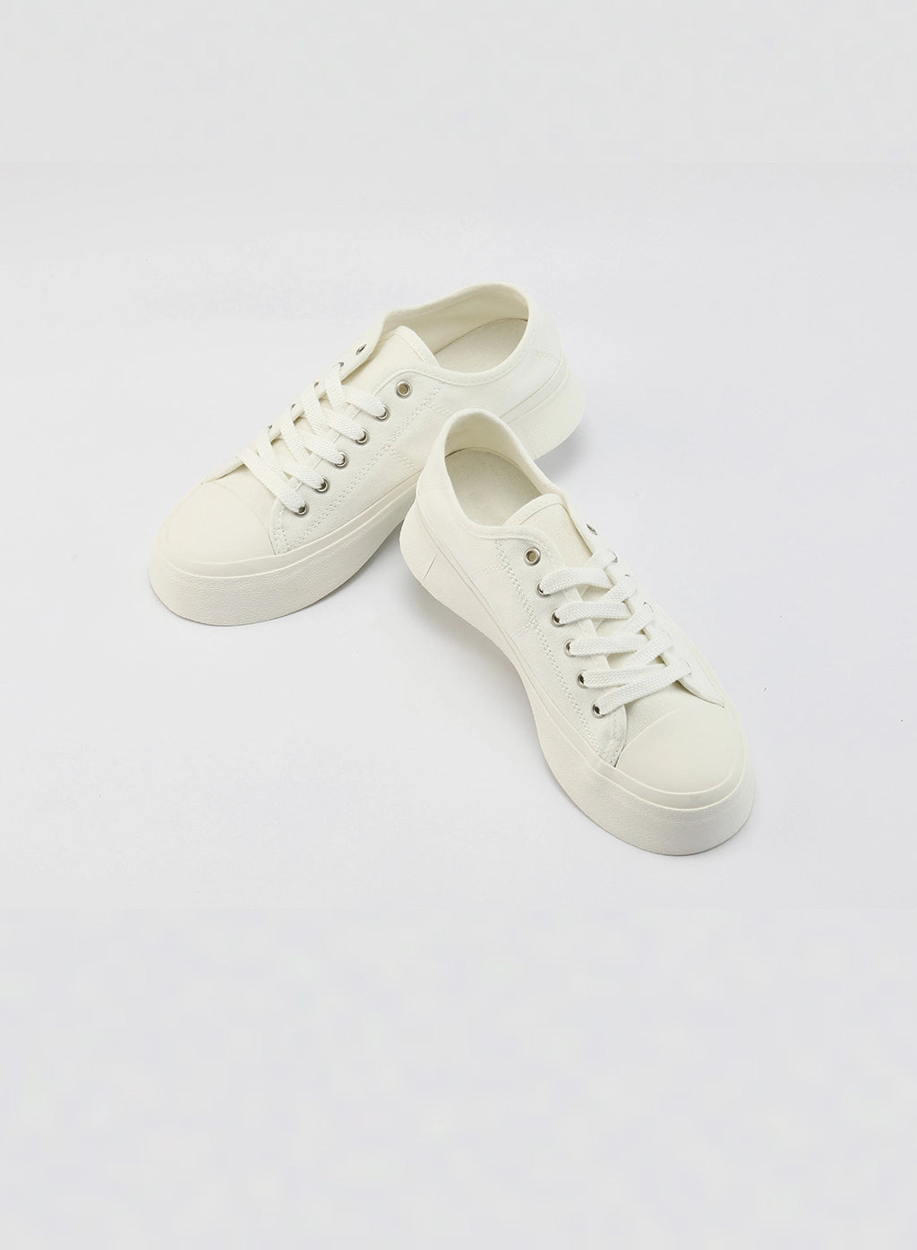 Breathable Simple Lace-up Flats