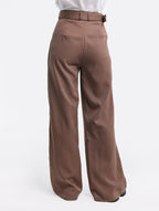 Buckle Belted Trousers