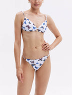 Butterfly Print Bikini Swimsuit