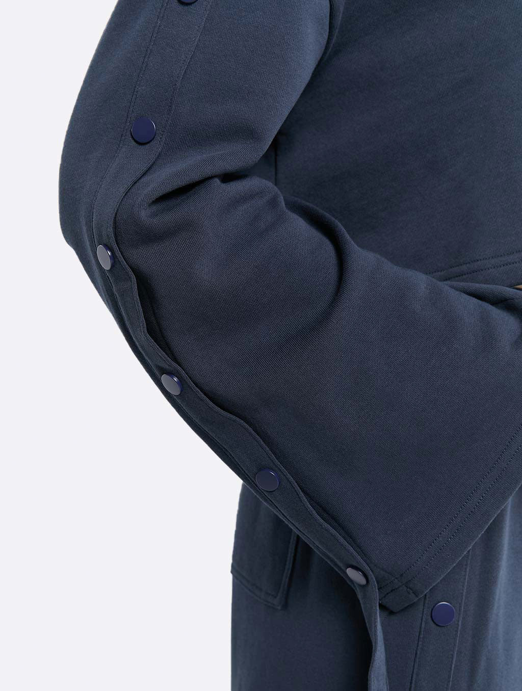 Button Funnel Crop Top