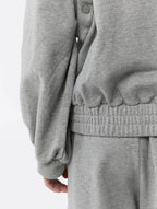 Buttoned Sweatsuit Set