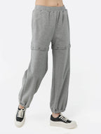 Buttoned Sweatsuit Set
