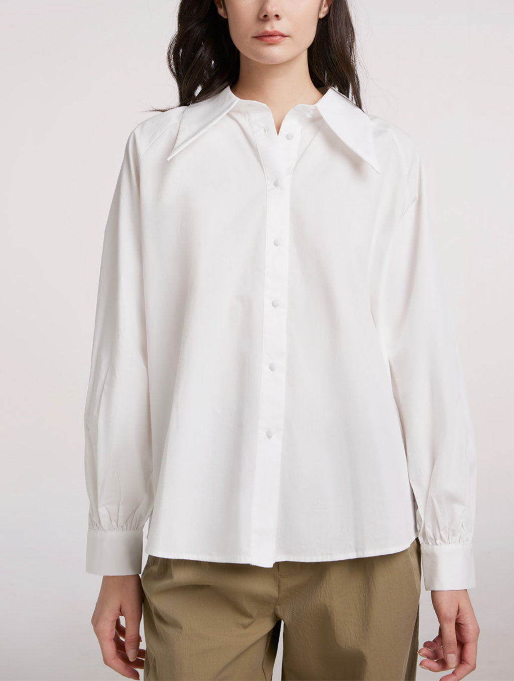 Casual Shirt In Elon Collar