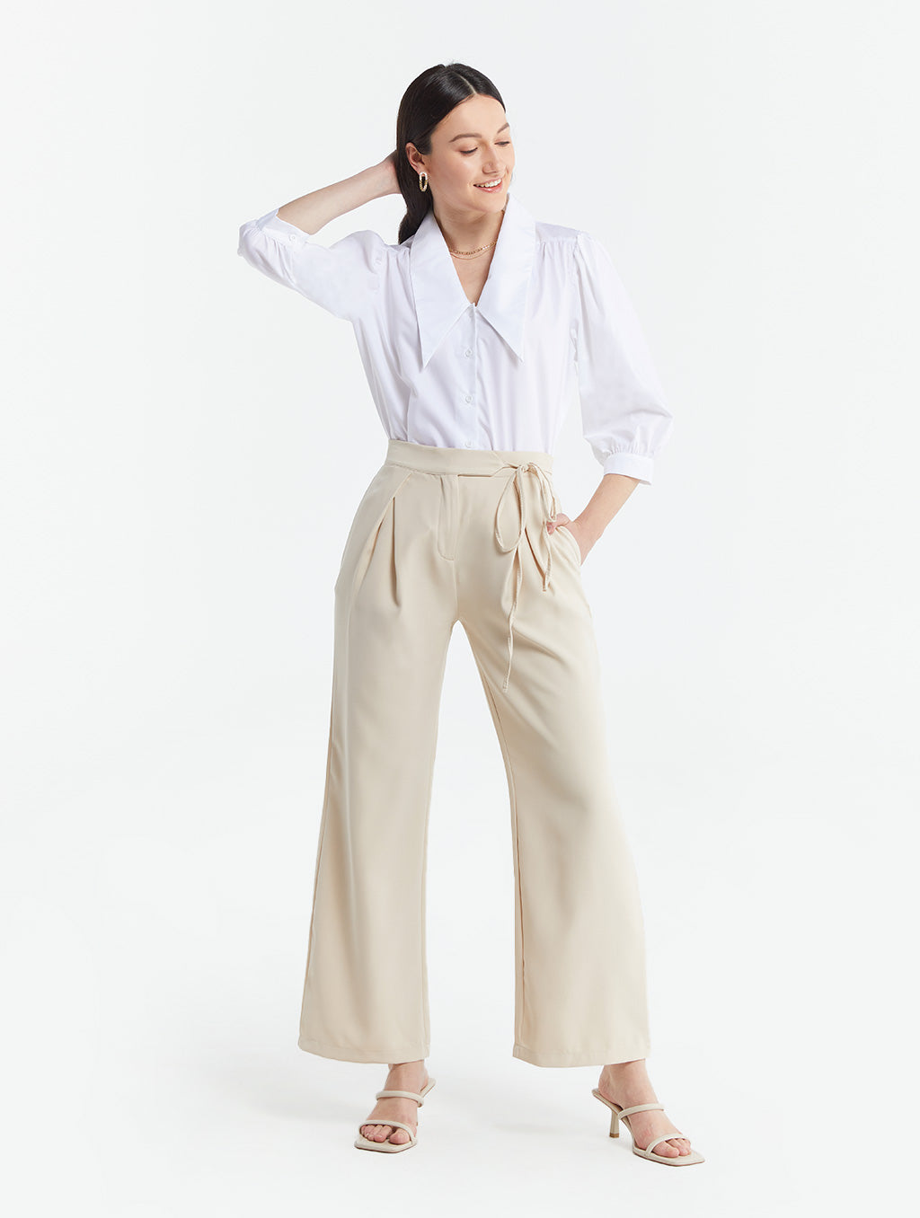 Chelsea Collar Puff Sleeve Blouse