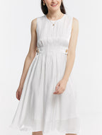 Chic Satin High-rise Dress