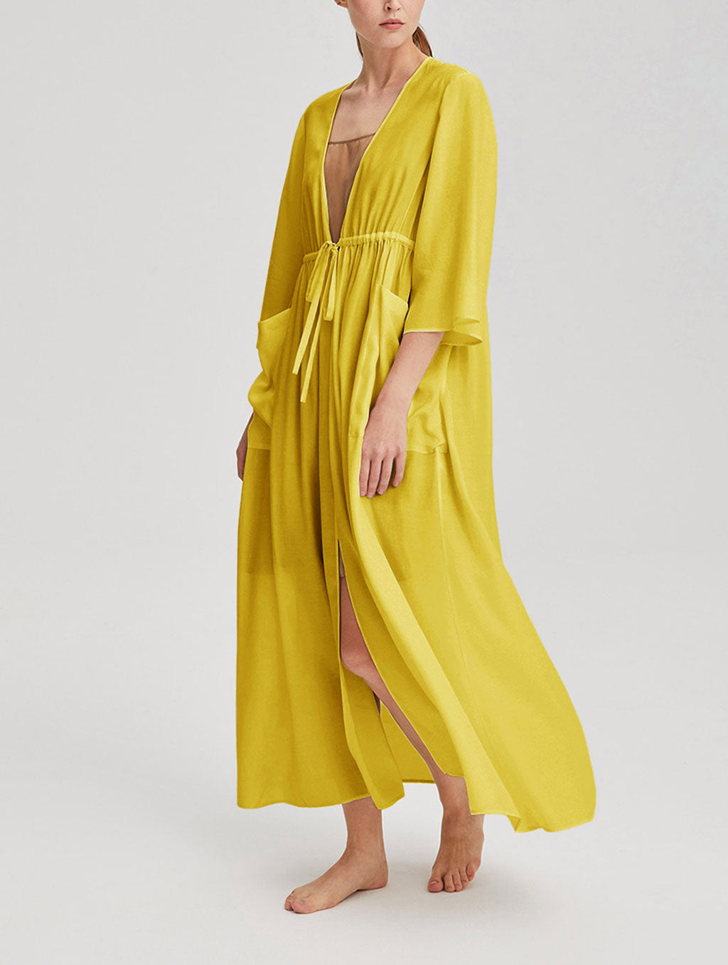 Classic Kimono Drawstring Robe