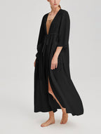 Classic Kimono Drawstring Robe