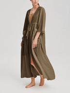 Classic Kimono Drawstring Robe