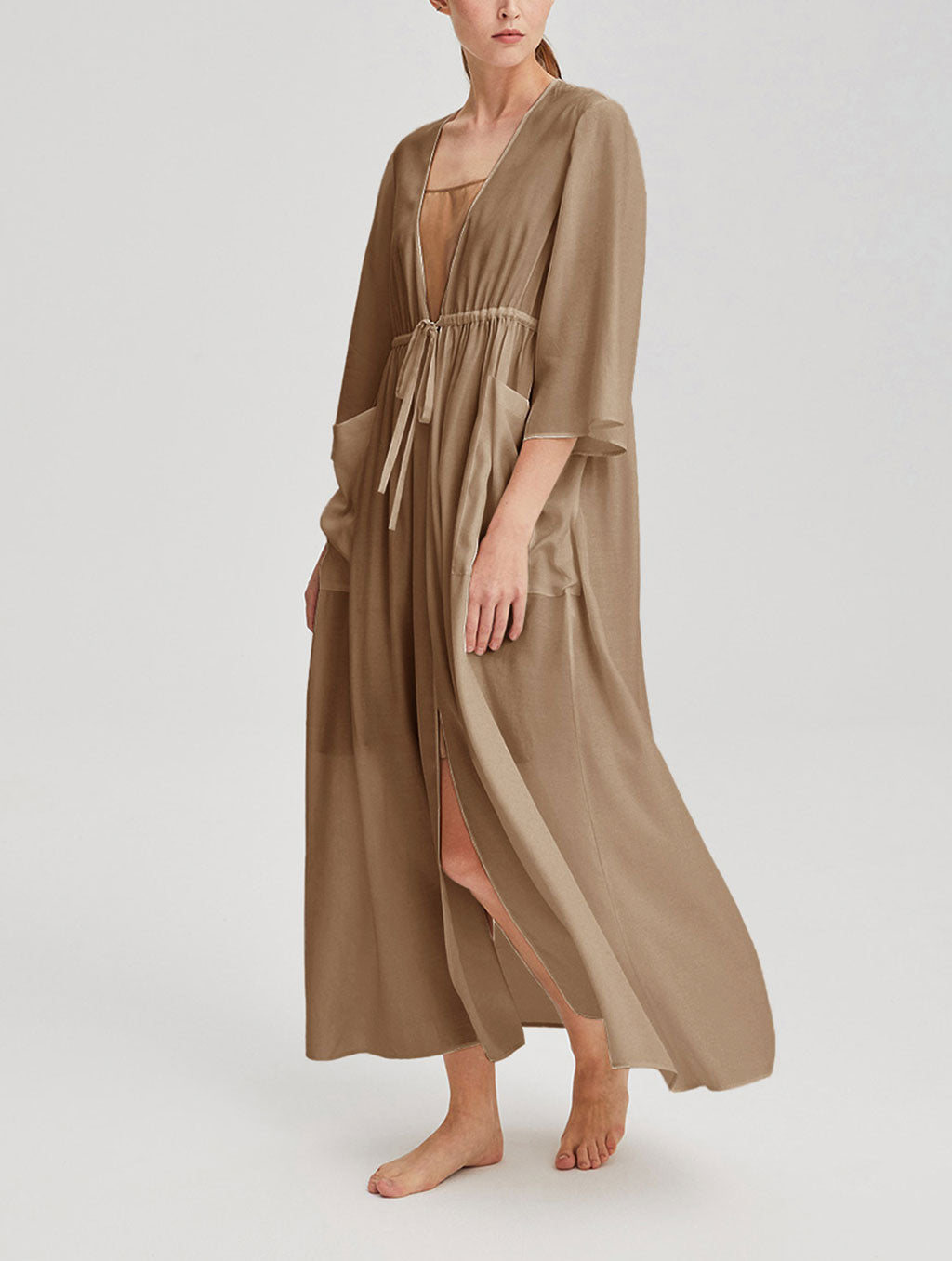 Classic Kimono Drawstring Robe
