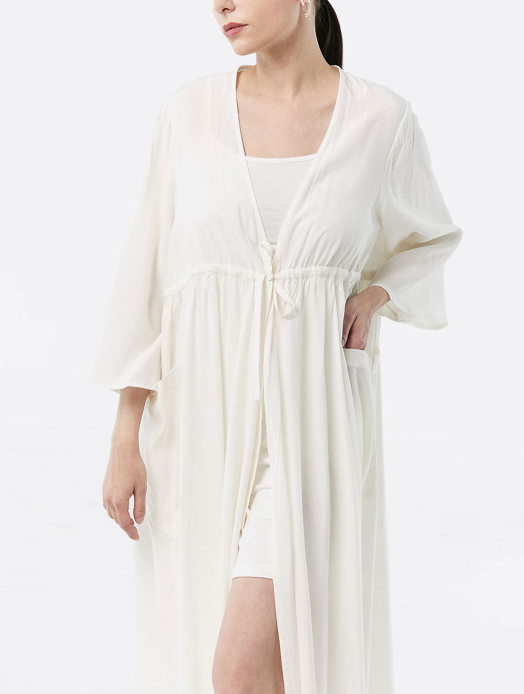 Classic Kimono Drawstring Robe