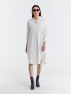Classic Long-Sleeve Shirt Dress