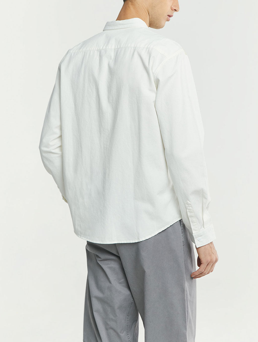 Color Blocking Cotton Shirt