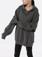 Cozy Oversized Two-Piece Cotton Hoodie