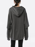 Cozy Oversized Two-Piece Cotton Hoodie