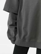 Cozy Oversized Two-Piece Cotton Hoodie