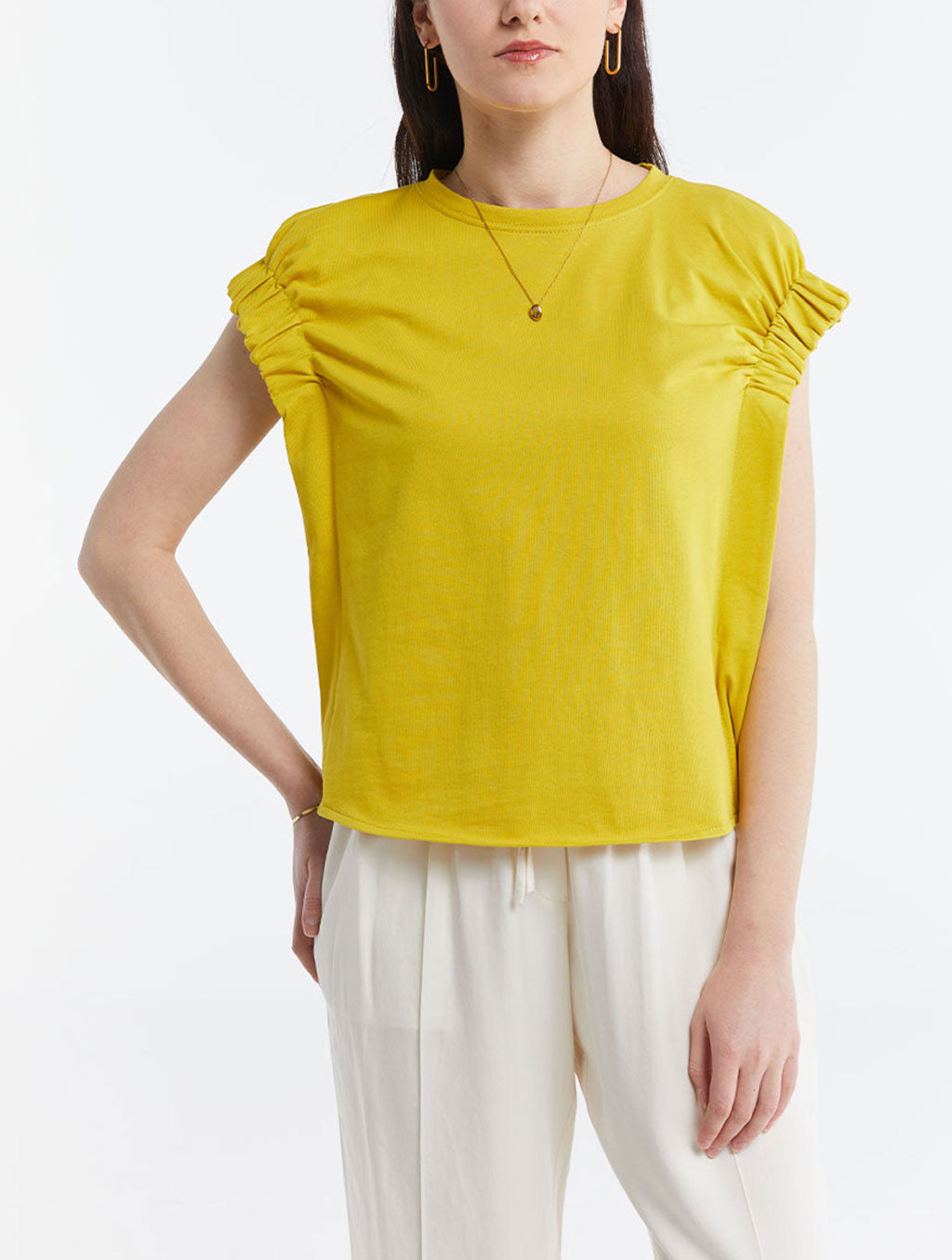 Crewneck Drop Shoulder T-shirt