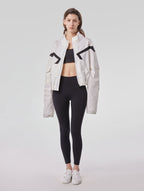 Cropped And Slouchy Sport Jacket