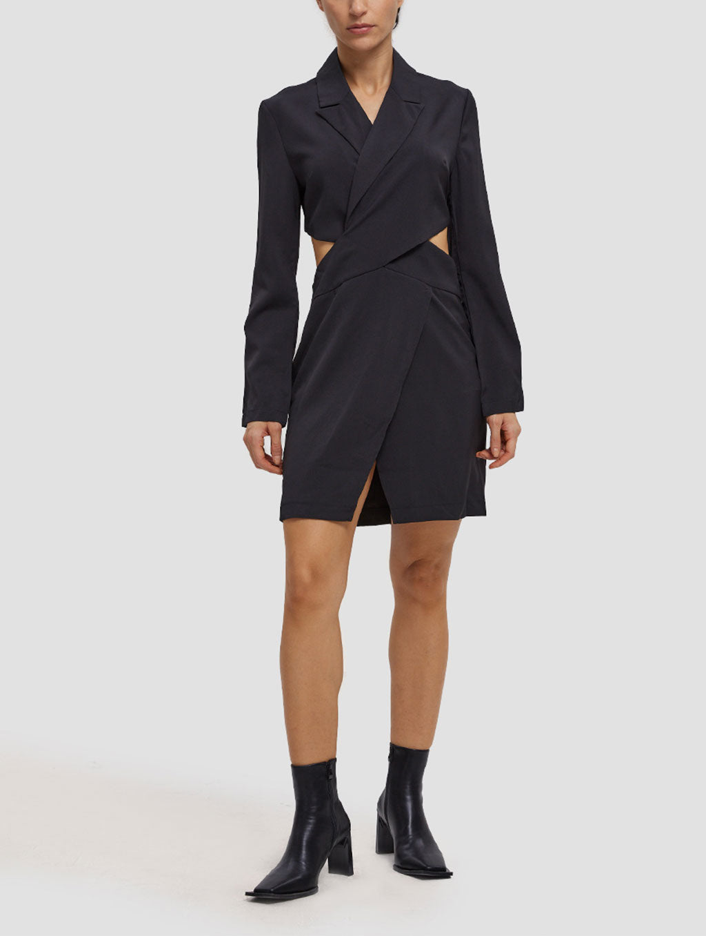 Cutaway Blazer Dress