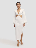 Cutaway Maxi Dress