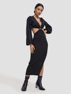 Cutaway Maxi Dress