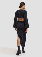 Cutaway Maxi Dress