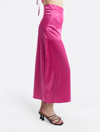 Satin Effect Pencil Skirt